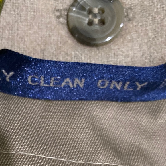 Perusal Taupe Trench Coat size 40S - Picture 11 of 14